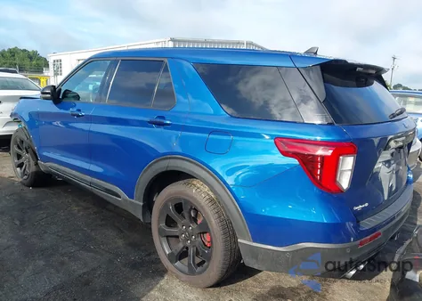 2022 Ford Explorer St из США, поврежденный, VIN 1FM5K8GC6NGA86035